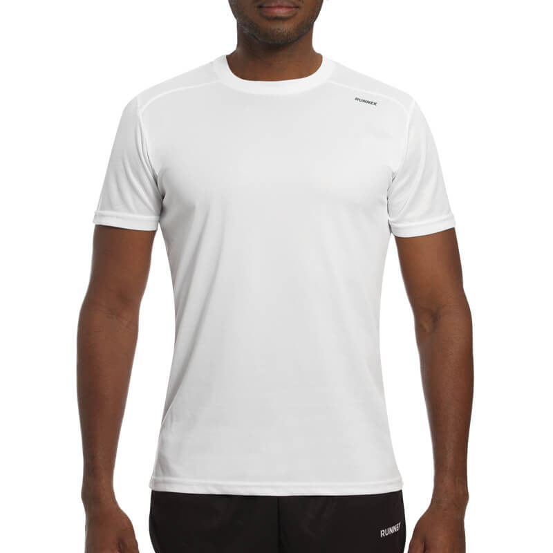 T-shirt tecnhique runnek milos white