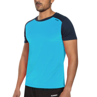 T-shirt tecnhique runnek limit Turquoise