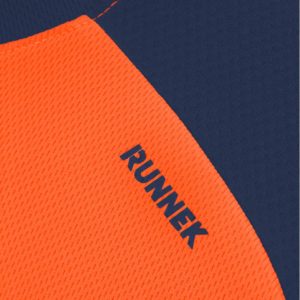 T-shirt tecnhique runnek limit orange fluorine