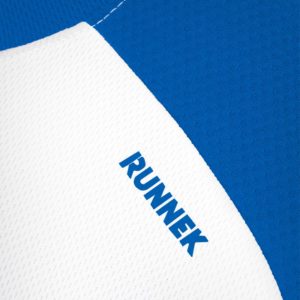 T-shirt tecnhique runnek milos white blue