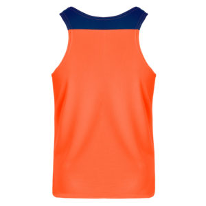 T-shirt with straps tecnhique vest orange fluor