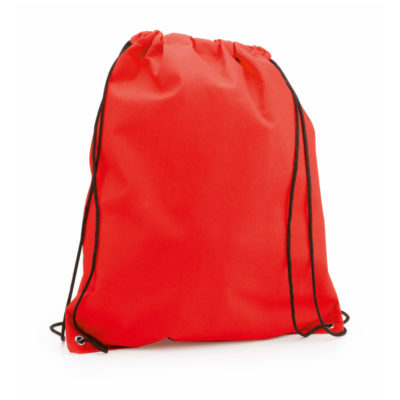 non-woven backpack red