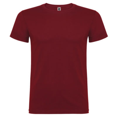 Cotton t-shirt dark red