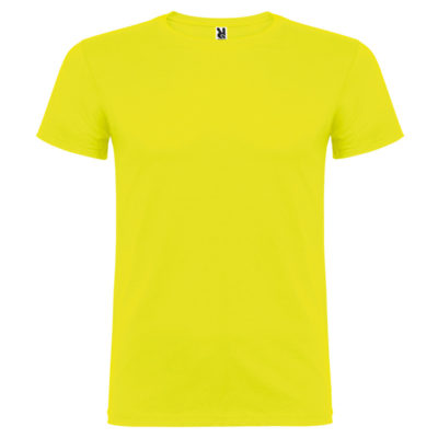 Cotton t-shirt yellow